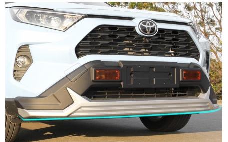Накладки на бампера Toyota RAV4