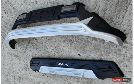 Накладки на бампера Toyota RAV4