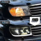 Фары передние Toyota Land Cruiser 100 1998-2004