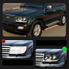 Фары передние Toyota Land Cruiser 100 1998-2004