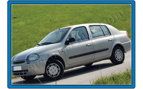 Хром накладки Renault Logan