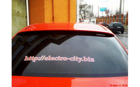 Спойлер Chevrolet Aveo T250