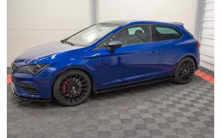 Накладки на пороги Seat Leon