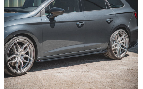 Накладки на пороги Seat Leon Cupra