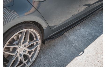 Накладки на пороги Seat Leon Cupra