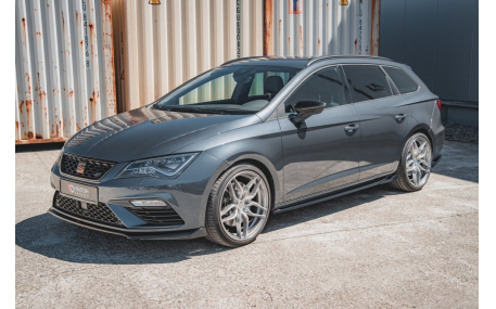 Накладки на пороги Seat Leon Cupra
