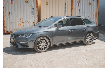 Накладки на пороги Seat Leon Cupra