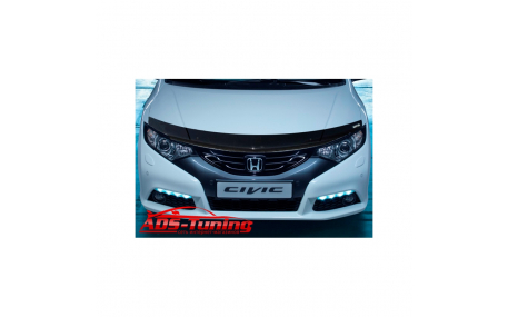 Дефлектор капота Honda Civic