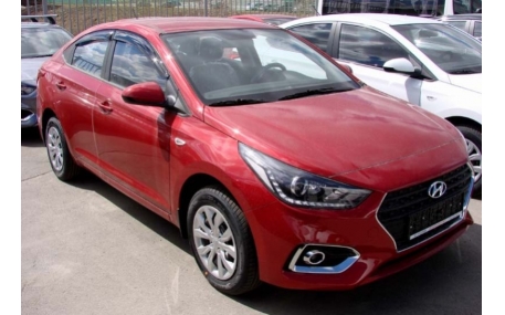 Дефлекторы окон Hyundai Accent