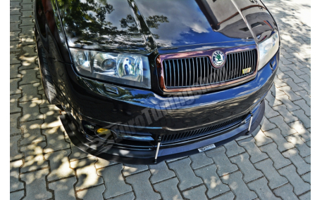 Накладка передняя Skoda Fabia