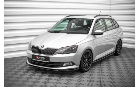 Накладка передняя Skoda Fabia