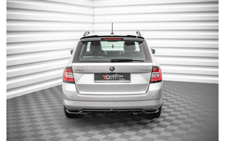 Накладка задняя Skoda Fabia