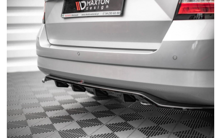 Накладка задняя Skoda Fabia