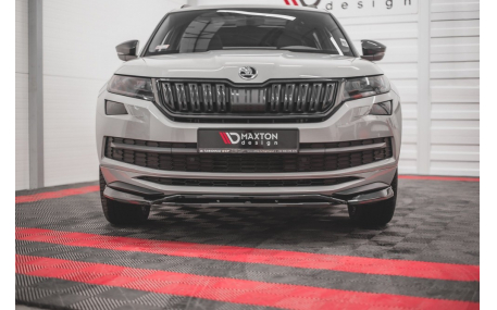 Накладка передняя Skoda Kodiaq 2016-2021