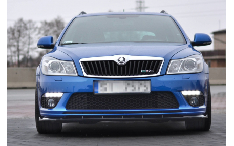 Накладка передняя Skoda Octavia A5 2008-2012