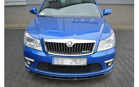 Накладка передняя Skoda Octavia A5 2008-2012