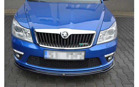 Накладка передняя Skoda Octavia A5 2008-2012
