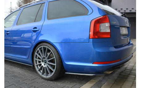 Накладка задняя Skoda Octavia A5 2008-2012