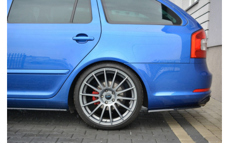 Накладка задняя Skoda Octavia A5 2008-2012