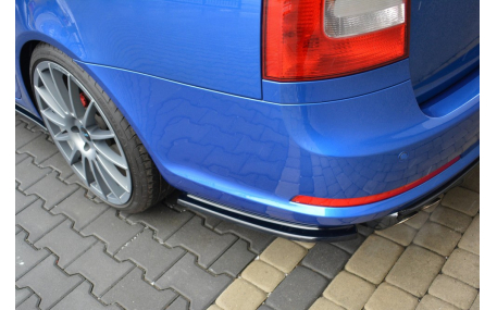 Накладка задняя Skoda Octavia A5 2008-2012