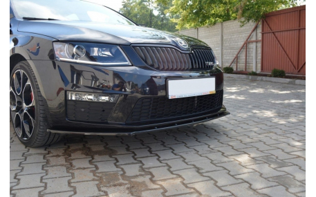 Накладка передняя Skoda Octavia A7 2013-2017