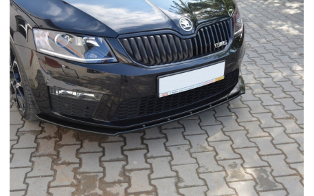 Накладка передняя Skoda Octavia A7 2013-2017