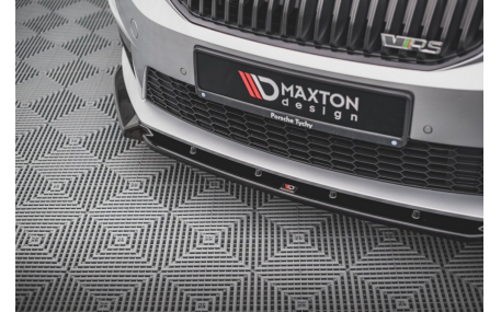 Накладка передняя Skoda Octavia A7 2013-2017