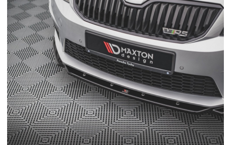 Накладка передняя Skoda Octavia A7 2013-2017