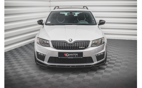 Накладка передняя Skoda Octavia A7 2013-2017