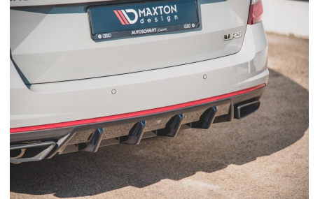 Накладка задняя Skoda Octavia A7 RS