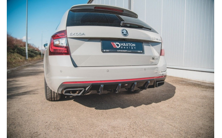Накладка задняя Skoda Octavia A7 RS