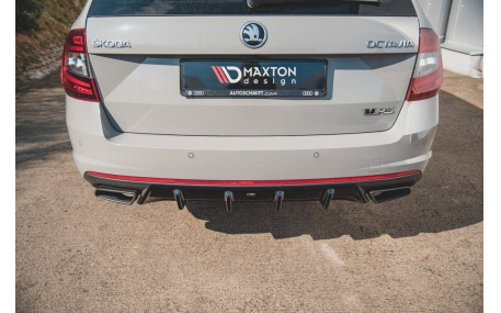 Накладка задняя Skoda Octavia A7 RS