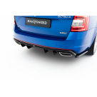 Накладка задняя Skoda Octavia A7 RS 2013-2020
