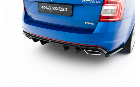Накладка задняя Skoda Octavia A7 RS