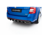 Накладка задняя Skoda Octavia A7 RS 2013-2020