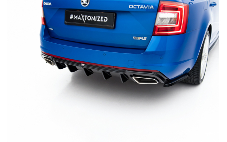 Накладка задняя Skoda Octavia A7 RS