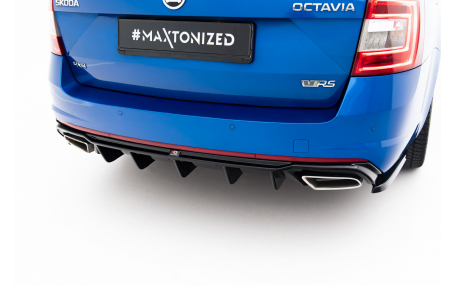 Накладка задняя Skoda Octavia A7 RS