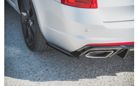 Накладка задняя Skoda Octavia A7 RS