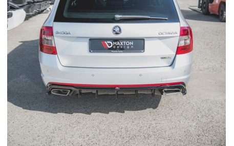 Накладка задняя Skoda Octavia A7 RS