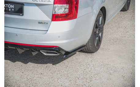 Накладка задняя Skoda Octavia A7 RS