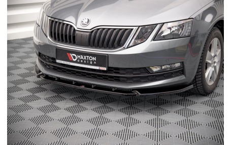 Накладка передняя Skoda Octavia A7 2017-2020