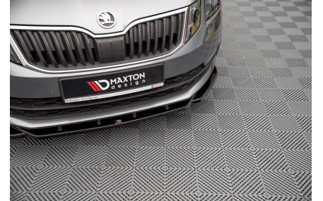 Накладка передняя Skoda Octavia A7 2017-2020