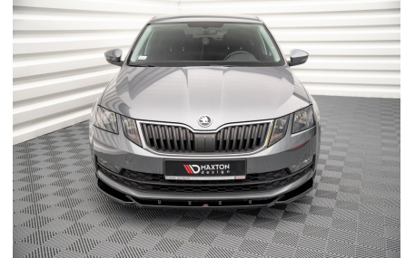 Накладка передняя Skoda Octavia A7 2017-2020