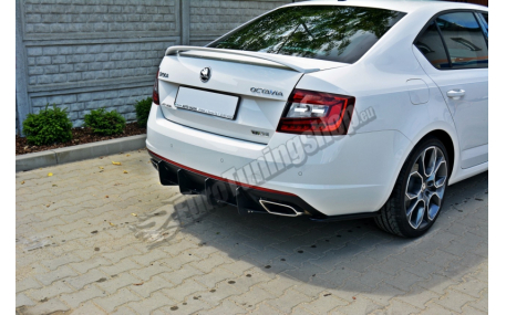 Накладка задняя Skoda Octavia A7 RS