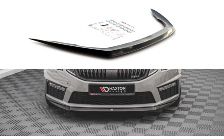 Накладка передняя Skoda Octavia A7 2017-2020