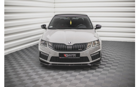 Накладка передняя Skoda Octavia A7 2017-2020