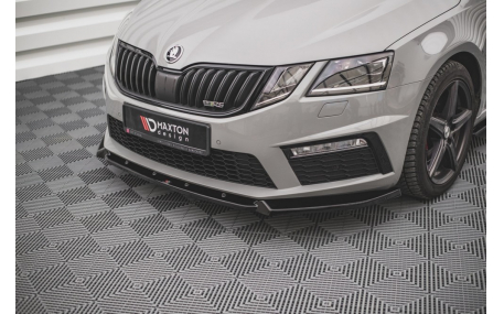 Накладка передняя Skoda Octavia A7 2017-2020