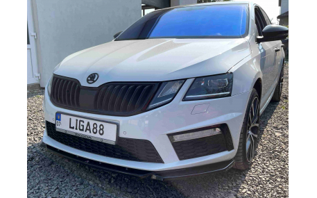 Накладка передняя Skoda Octavia A7 2017-2020