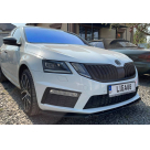 Накладка передняя Skoda Octavia A7 2017-2020