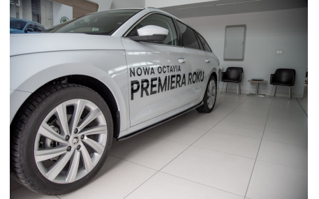 Пороги Skoda Octavia A8